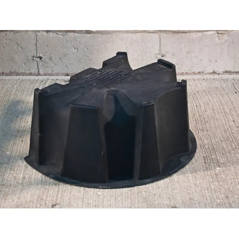 RTS Home Accents Flat Back Rain Barrel Stand, Black Color