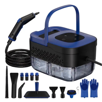 1500W Multi-Surface Steam Cleaner with 1.25L Boiler and 12 Cleaning Accessories