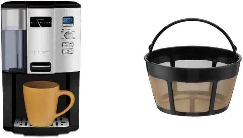 Cuisinart DCC-3000P1 12-Cup Programmable Drip Coffee Maker  Sleek Black Design