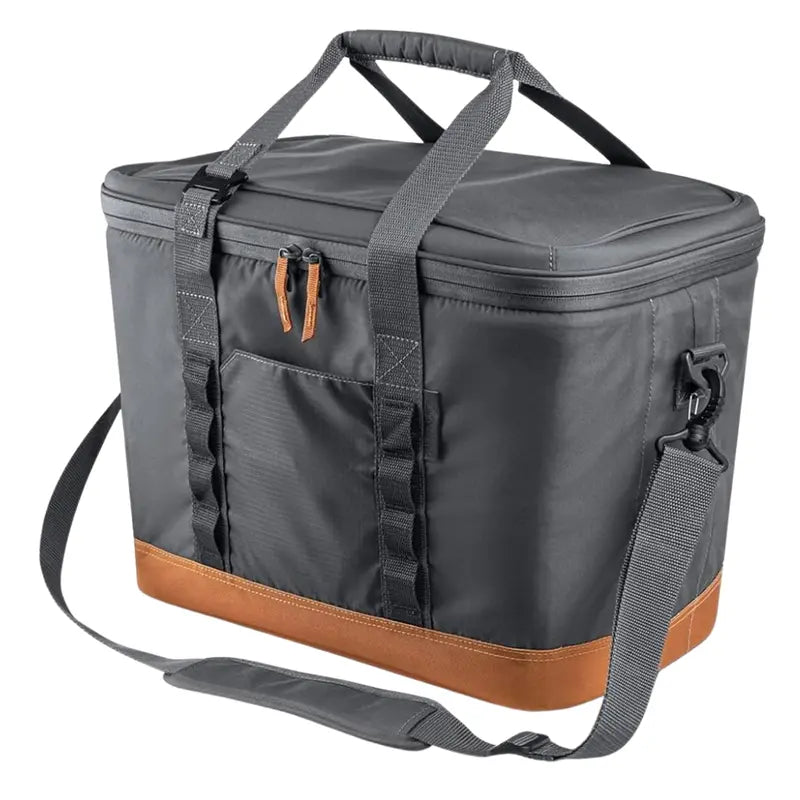 Leak-Proof Insulated Cooler Tote with Foldable, Space-Efficient Design