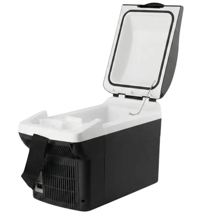 6-Quart 12V Thermoelectric Portable Car Cooler/Warmer for On-the-Go Use