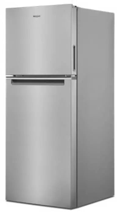 Whirlpool ADA 24 Fingerprint Resistant Stainless Steel Small Space Top-Freezer Refrigerator