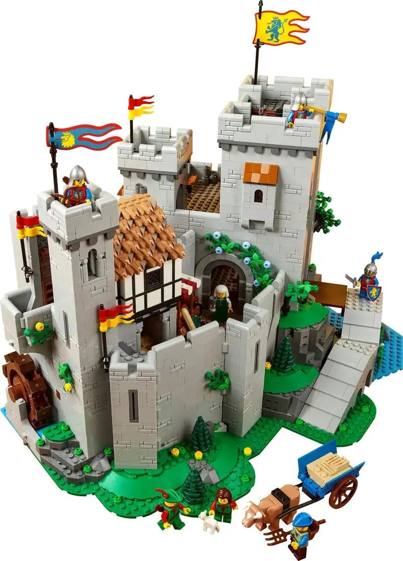 Lion Knights Medieval Castle Playset  Interactive Building Toy