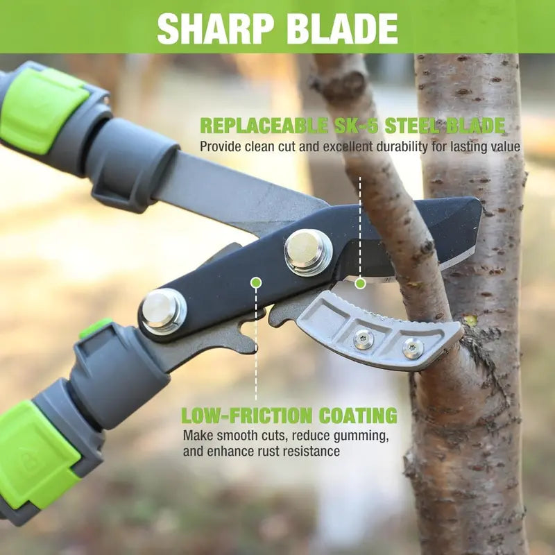 WORKPRO Extendable Anvil Lopper  25″ to 37″ Adjustable Garden Trimmer