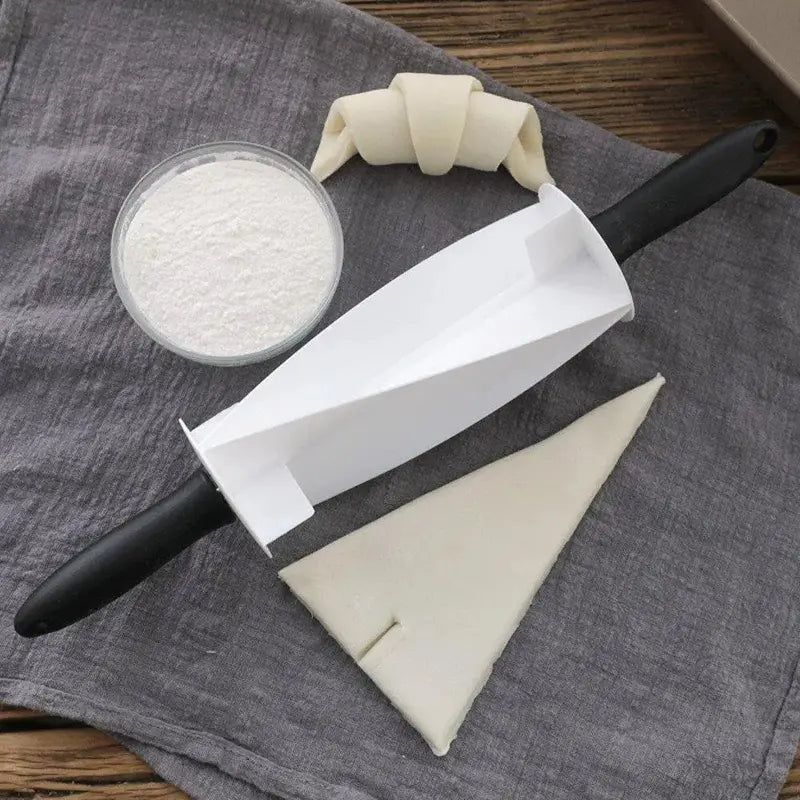 Multi-function Stainless Steel Dough Cutter & Bread Slicer Set with Adjustable Rolling Pin for Baking