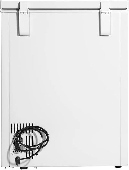 5.0 Cu. Ft. Chest Freezer  DOE-Certified Efficiency with User-Friendly Front-Mounted Thermostat & Wide Temperature Range