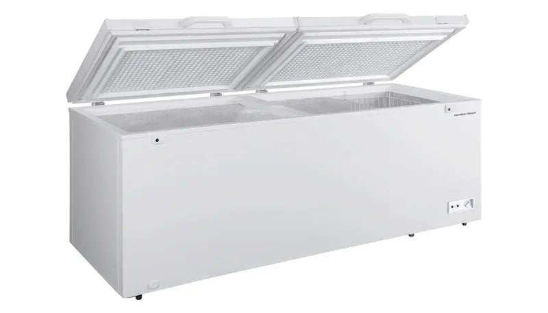 Hamilton Beach 21 Cu. Ft. Double-Door Chest Freezer  Energy-Efficient White Unit (HZ9212)
