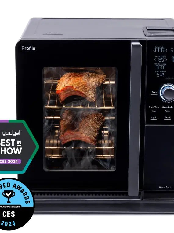 2025 GE Profile Smart Indoor Smoker  Wi-Fi Enabled Smoke Generator for Precision Cooking