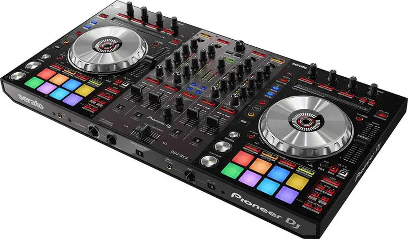 Pioneer DJ DDJ-SX3 B-Stock DJ Controller  4-Channel Serato DJ Pro-Compatible Mixer with Performance Pads & RGB Lighting