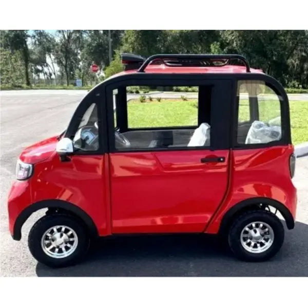 2022 [Brand] Electric 4-Seat Golf Cart  Low-Speed Vehicle with Climate Control (AC + Heater), Street-Legal Options Available