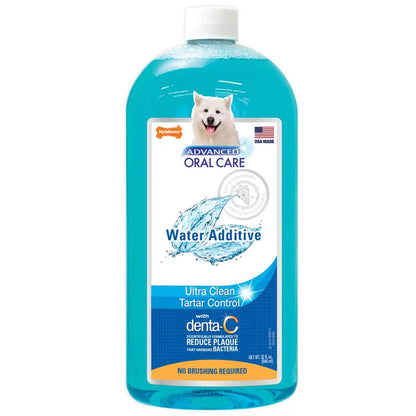 Nylabone Advanced Oral Care Water Additive for Dogs  Liquid Tartar Remover Original 32 oz. (1 Count)