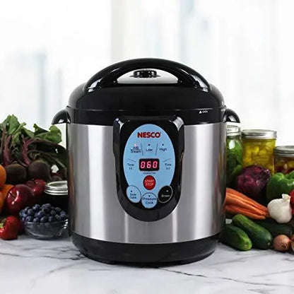 NESCO NPC-9 Smart Pressure Canner & Multi-Cooker  9.5-Quart Stainless Steel Unit