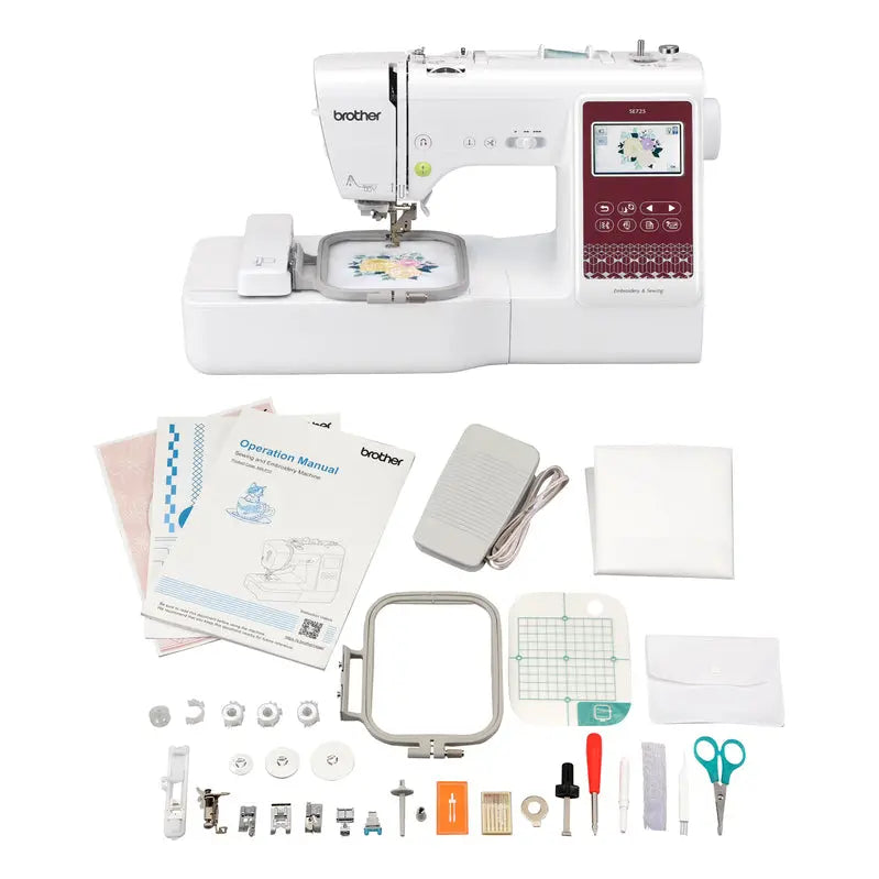 Brother SE725 Sewing & Embroidery Machine  Includes Artspira App and 50 Built-in Designs