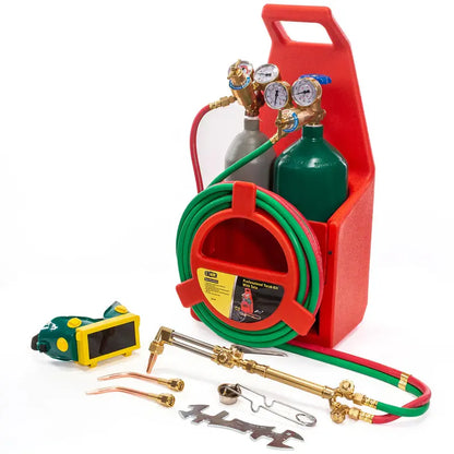 XtremepowerUS Victor-Style Oxy-Acetylene Welding Torch with Regulator Set