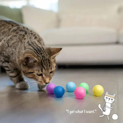 Catstages Replacement Balls for Track Toys  1.6″ Lightweight Ping-Pong Style, Fits Tower Of Tracks & More