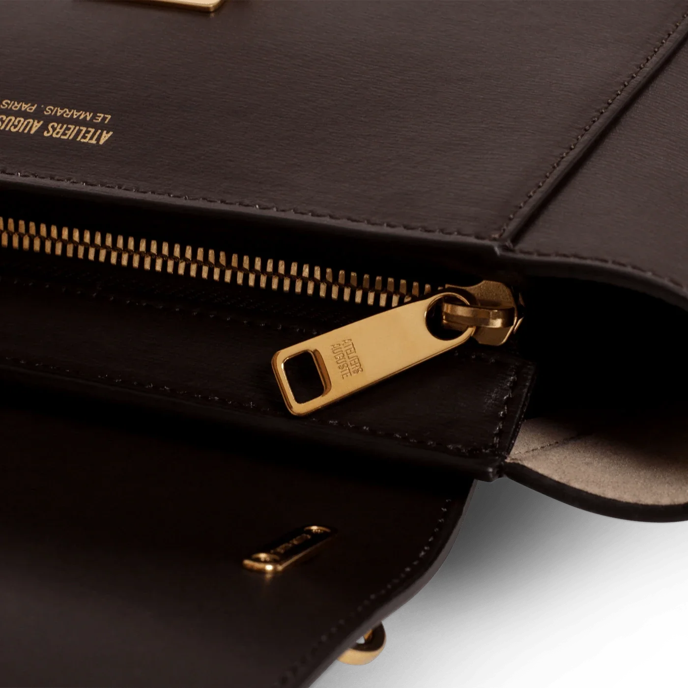Mini Marly - Cuir Box Chocolat