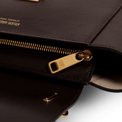 Mini Marly - Cuir Box Chocolat