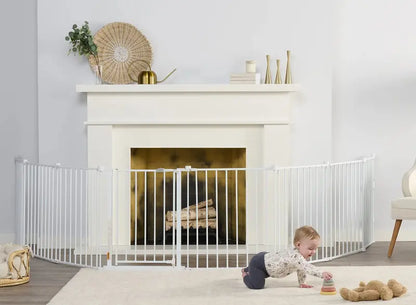 Regalo Super-Wide 192-Inch Adjustable Safety Gate &amp; Convertible Play Yard