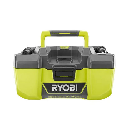 RYOBI ONE+ 18V 3 Gal. Project Wet/Dry Vacuum with Accessory Storage (Tool Only) P3240