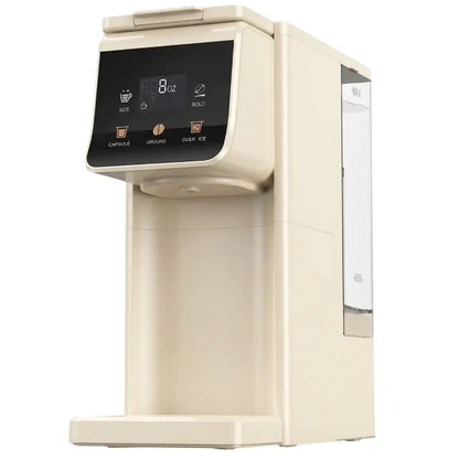 Dual-Function Single-Serve Coffee Maker for Hot & Iced Brews  52oz Reservoir, 614oz Options