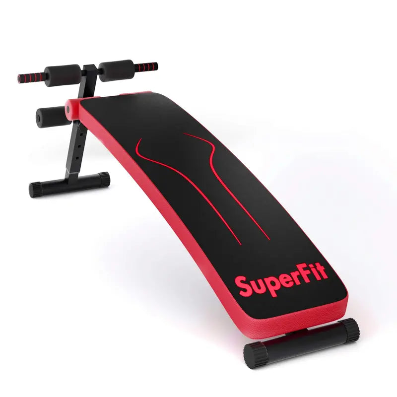Adjustable Sit-Up Bench  Slant Abdominal Workout Bench for Core Training