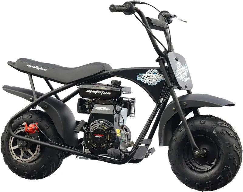 MotoTec 105cc Mini Bike  3.5HP Gas-Powered, 23 mph, Alloy Steel Frame, Indoor/Outdoor Use