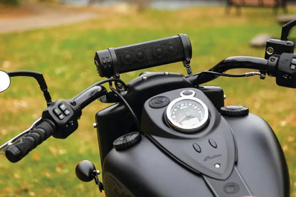 Road Thunder Waterproof Bluetooth Sound Bar  300W Motorcycle Handlebar Speaker in Satin Black