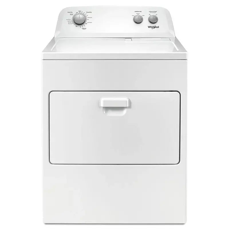Whirlpool 7.0 Cu. Ft. White Electric Dryer  AutoDry Technology + Wrinkle Shield Option