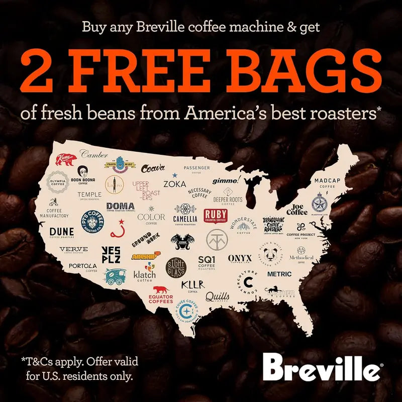 Breville BDC650BSS Grind Control Coffee Maker  Integrated Burr Grinder, Thermal Carafe, Brushed Stainless Steel
