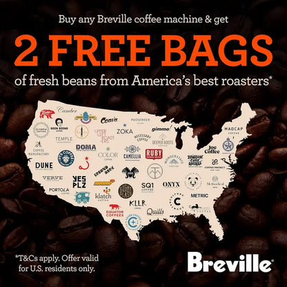 Breville BDC650BSS Grind Control Coffee Maker  Integrated Burr Grinder, Thermal Carafe, Brushed Stainless Steel