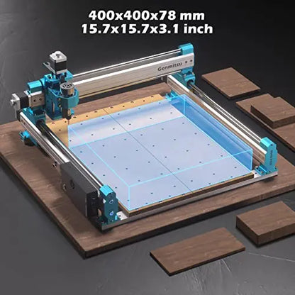 Genmitsu CNC Router Machine 4040-PRO for Wood Metal Acrylic , GRBL Control, 3 Axis CNC Engraving Machine