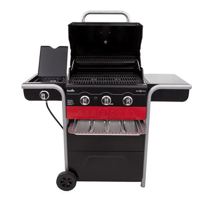 Gas2Coal 3-Burner LP Gas & Charcoal Outdoor Grill Combo