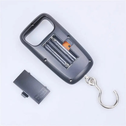 50 kg Digital Hanging Scale  Portable LCD Luggage & Travel Weight Scale with Pocket Display
