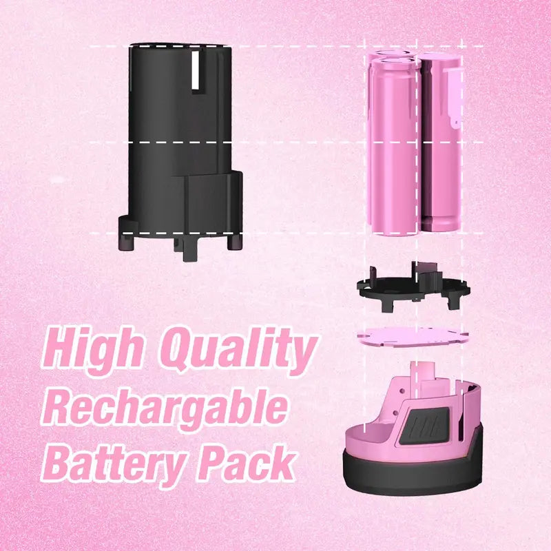 WORKPRO Replacement 12V Lithium-Ion Battery for Pink Cordless Drill Models