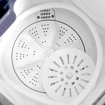 20-Lb Dual-Function Portable Washer & Spin Dryer  Space-Saving Laundry Unit for RVs, Dorms, and Apartments