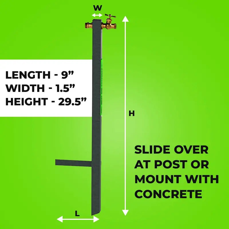 Yard Butler Hose Bib Extender outdoor faucet extender and remote spigot puts your garden hose where you want it  IHBE-6