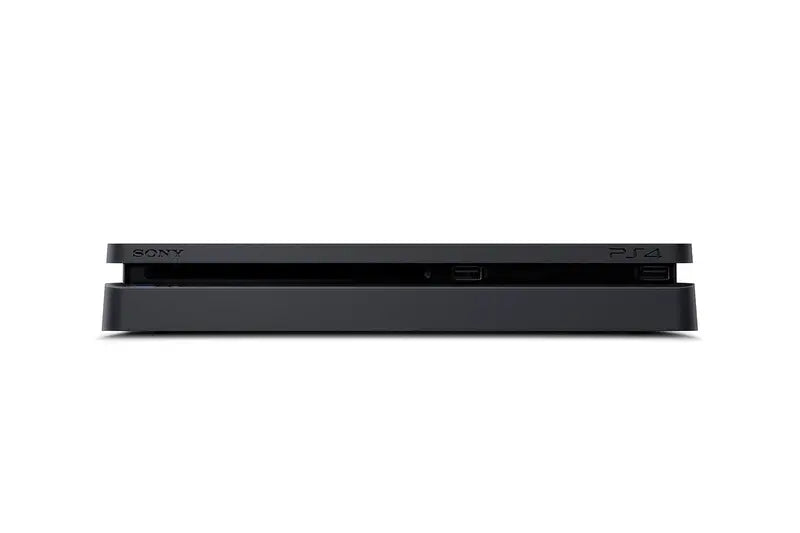 Refurbished PlayStation 4 Slim  1TB Storage Gaming Console with Streamlined Design