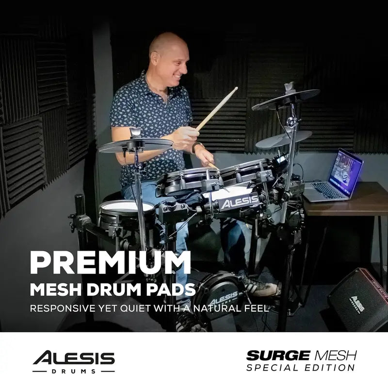 Alesis Command Mesh SE Drum Kit  Professional-Grade Electric Drum Set with USB MIDI and 600 Sounds