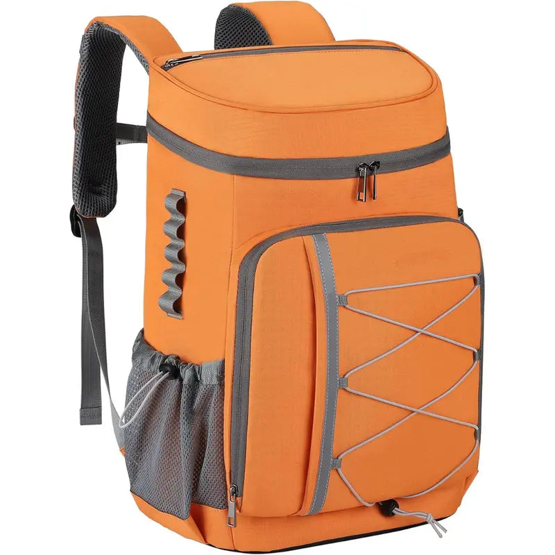 Leak-Proof Insulated Cooler Backpack for Family Picnics and Outdoor Adventures