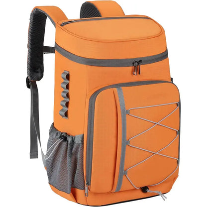 Leak-Proof Insulated Cooler Backpack for Family Picnics and Outdoor Adventures