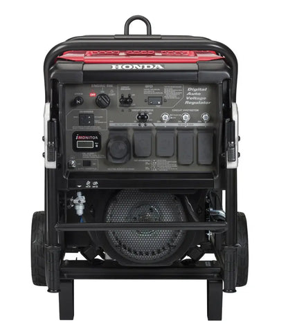 Honda EB10000 Industrial Generator  10,000W Dual-Outlet Power Station with CO-MINDER Safety Sensor