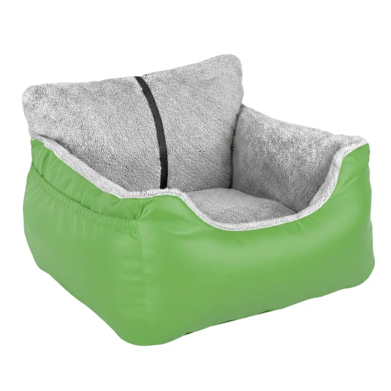 Lightweight 25-Lb Pet Booster Seat Designed for Front or Rear Vehicle Seating