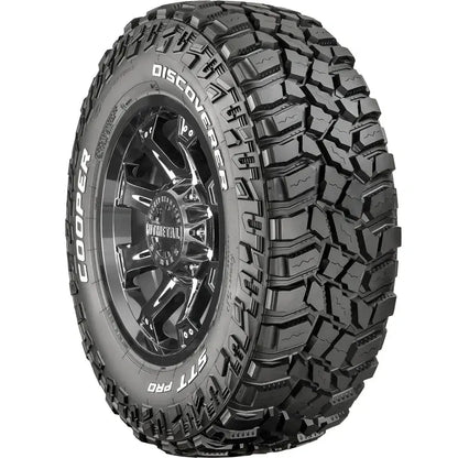 Four Cooper STT Pro LT 275/70R18 E-Rated Mud-Terrain Tires  Aggressive Tread Design