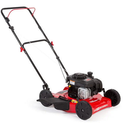 20-Inch Gas Push Lawn Mower Featuring Briggs & Stratton 125cc Engine