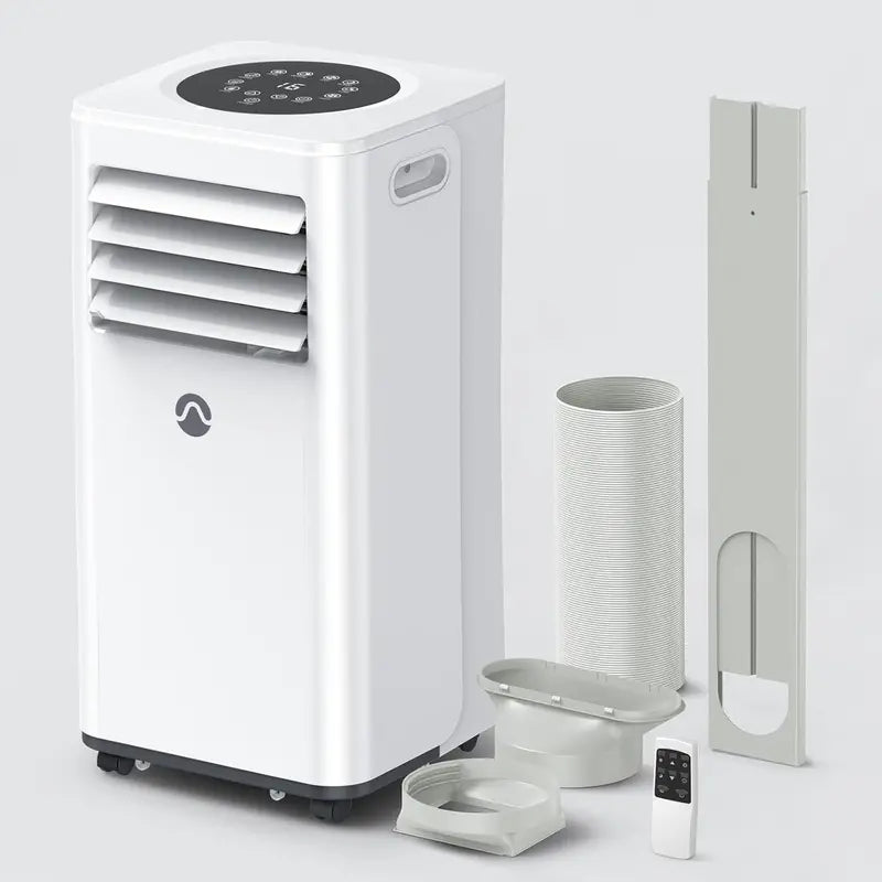 10,000 BTU 3-in-1 Portable Air Conditioner  Cools Up to 450 Sq. Ft., Digital Controls, Remote & Window Kit Included