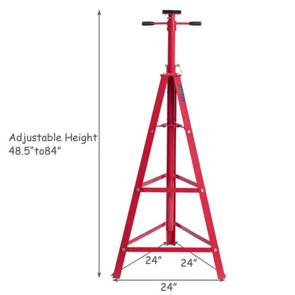 2-Ton High-Reach Tripod Jack Stand for Vehicle Undercarriage Support
