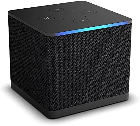Amazon Fire TV Cube 4K Ultra HD Wi-Fi 6E Hands-Free Streaming with Alexa
