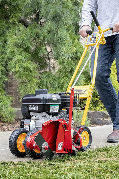 Challenger 101-5.5GT-7 Gas-Powered Lawn Edger  3.5 HP Briggs & Stratton Engine, 7-Inch Wheels