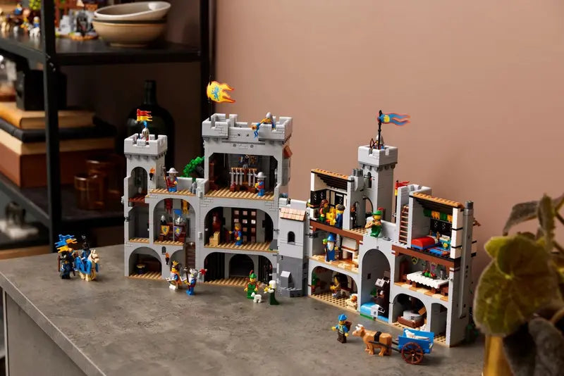 Lion Knights’ Fantasy Castle Building Set for Kids