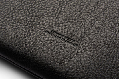 Flight Folio - Black Leather